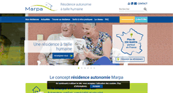 Desktop Screenshot of marpa.fr