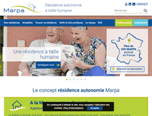 Tablet Screenshot of marpa.fr