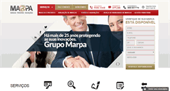 Desktop Screenshot of marpa.com.br